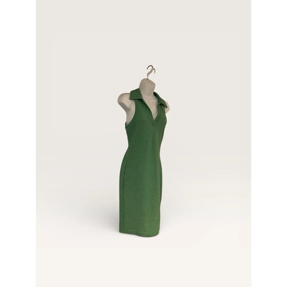 Louna Collared Ribbed Dress Size Small - Picture 11 of 11